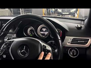 How to reset the "Service" indicator on a Mercedes E-Class?