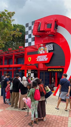 Race time has officially begun at Asia's first LEGO® Ferrari Build & Race, now open at LEGOLAND® Malaysia Resort! Guests can explore 3 interactive zones and see a full-scale LEGO Ferrari F50. Design your dream car, test it on the track, and virtually race for the win! It's a day of creativity and speed for the whole family! 🏁-Visit Now! Explore: https://www.legoland.com.my/explore/theme-park/rides-attractions/build-race/ #BUILDANDRACE #LEGOFERRARI #FERRARI #RACETRACK #LEGOLANDMalaysia | LEGOLAN