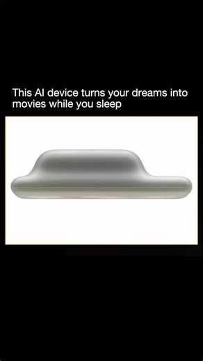 ARTIFICIAL INTELLIGENCE on Instagram: "Imagine waking up and watching your dreams like a movie👀‼️ The Dream Recorder is an open-source device that captures and replays dreams as cinematic Al-generated reels. It sits beside your bed, quietly recording brainwave activity while you sleep. Then, using a mix of neuroscience and generative Al, it interprets and reconstructs your subconscious thoughts into visual narratives. The best part? You can build one yourself. The creators made the entire frame