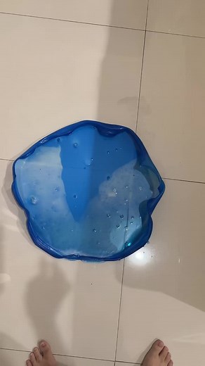 Engaging Water Manipulation with Blue Container