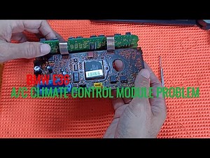 BMW E36 A/C Climate Control Module Problem