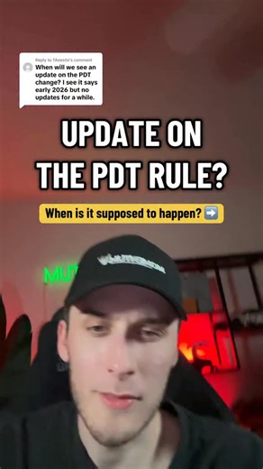 When will the PDT rule drop the day trading requirement from 25k to 2k? #howtotrade #momentum #daytrading #tradingeducation #stockstowatch | Momentum.