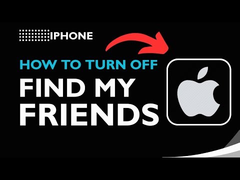 How to Turn Off Find My Friends on iPhone | Stop Location Sharing 2026
