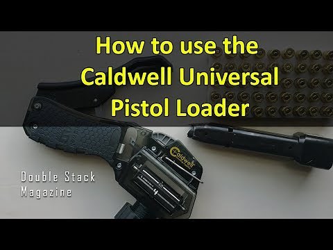 How to use the Caldwell Universal Pistol loader | by Gabby Franco