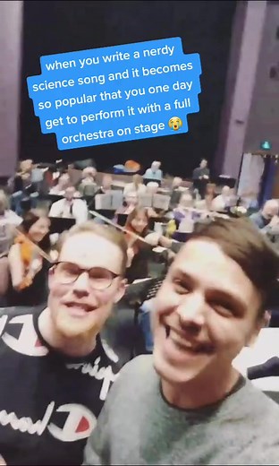 Nerdy Science Song Performance with Full Orchestra