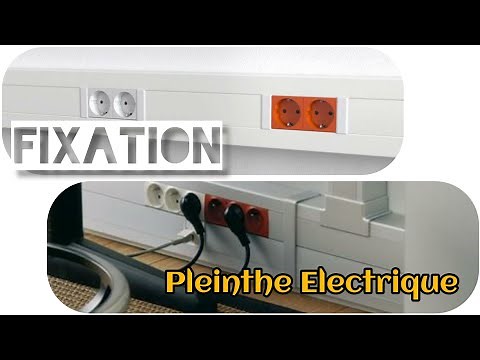 Comment fixer la plinthe électrique tout simplement