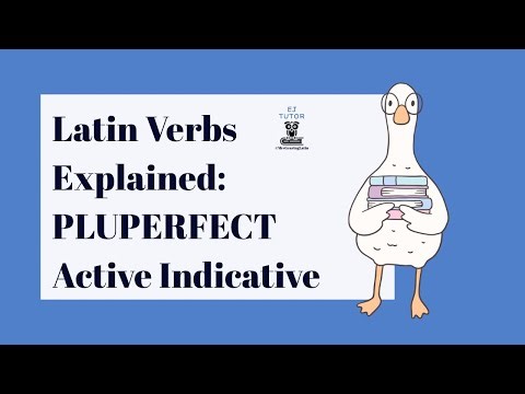 Latin Verbs Explained: Pluperfect Active Indicative