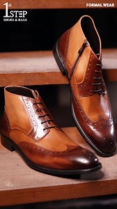 6.5K views · 14 reactions | Keep one step ahead in elegant style with 1st Step Winter Collection, 2022. Bringing comfort and confidence blended with elegance for the bold moves. Now available in stores and online : https://1ststep.pk/product/01-10461 #1stStep #1stStepFormal #MensFormal #FormalShoes #StepTowardsFormal #WinterCollection2022 #BoldBond | 1st Step Shoes & Bags | Facebook