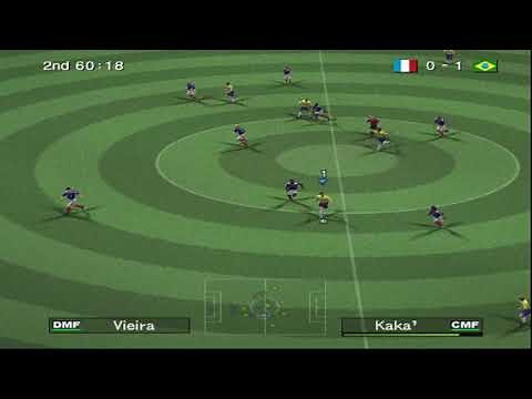 Pro Evolution Soccer 6 (Europe) ps2 pes 2006 (France vs Brazil)