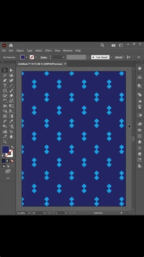 Seamless repeating pattern in illustrator#shortvideo #shortsvideo #short #shorts #design #vector