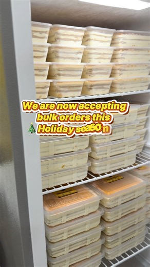 Freezers FULL, graham cakes READY! 🍰❄️ We’re all stocked up and ready to take your bulk orders this holiday season. Perfect for family gatherings, office giveaways, and festive celebrations 🎄✨ Don’t wait until it’s sold out — message us now to reserve your orders and make your holidays extra sweet with HAVA JAVA Graham Cakes 🤎. Available sizes: Family and Regular size Flavors to choose: 💛 Mango Graham Cake (Best seller!) 💛 Biscoff Graham Cake (Must Try!) 💛 Ube Cheese Graham Cake (New flavo