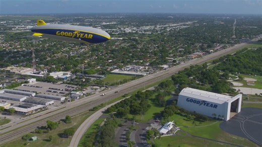 Goodyear blimp turns 100 years old