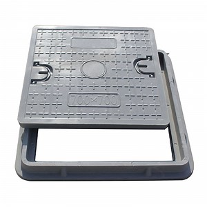 [Hot Item] Composite Resin Manhole Cover En124 B125 Plastic SMC Manhole Cover Fiberglass FRP Sewer Drain Cover