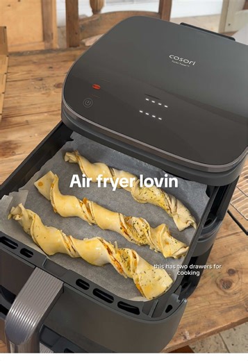 Out with the toaster, in with the air fryer 🤩 @Cosori UK #cosori #turbotower #turboblaze #dualblaze #cosoricooks