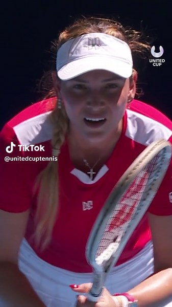 Aggressive Play by Layla Fernandez at United Cup