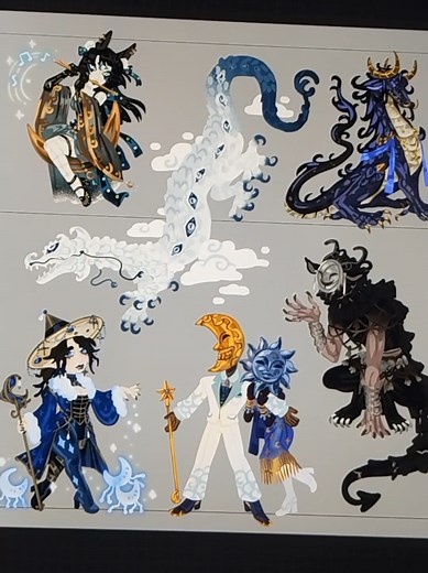 Moon Themed Digital Art Designs for DeviantArt