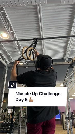 Day 8 - Muscle Up Challenge. Doing these while fasted is not the move. But we keep trying no matter what. 💪🏽 #gym #fitness #muscleups #muscleup #challenge