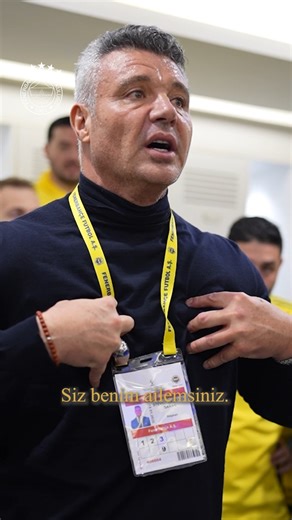 Fenerbahçe on Instagram: "Başkanımız Sadettin Saran “Biz aile olduk. Gittikçe güçleniyoruz!”"