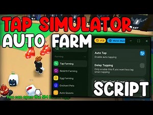 [🏛️UPDATE] Tap Simulator Script Auto Farm, Auto Hatch, Auto Rebirth - Roblox 2026