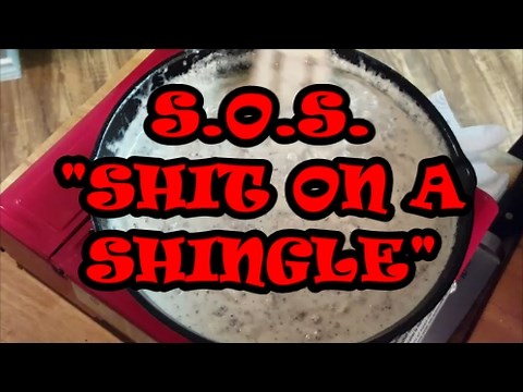 S.O.S. (SHIT ON A SHINGLE), RICHARD IN THE KITCHEN