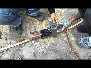 Exothermic welding of Earthing network, Grounding connections