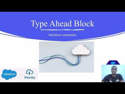 Type Ahead Block | Dataraptor Extract Action