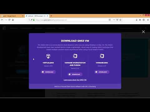 Download GNS3 VM for Oracle VM VirtualBox (2/7)
