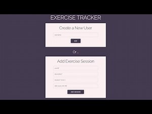 Exercise Tracker - freeCodeCamp APIs and Microservices Project Tutorial
