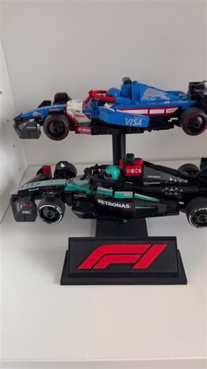 Stands brought from Etsy & tik tok shop. #lego #f1 #mclaren #ferrari #mercedes