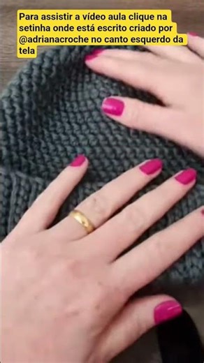 Men's crocheted beanie. The video tutorial is now available!