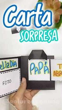 Carta sorpresa para Papá 👔👨‍💼