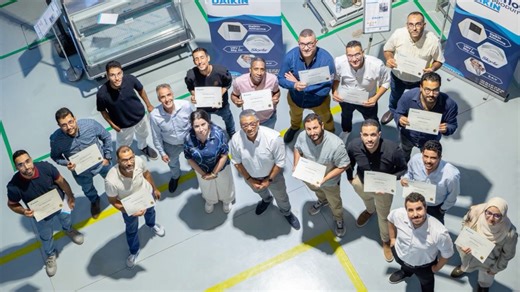 Here’s a look into Daikin Morocco's VRV Installation and Service...