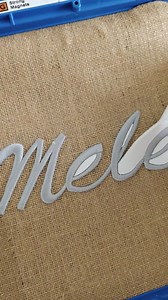 Personalized 3D Jute Bag with Embroidered Monogram and Name – 2 Sizes – Jute Shopping Bag Sustainable Gift Christmas Gift