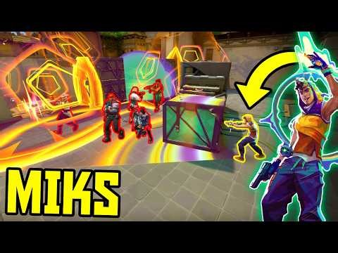 THE POWER OF MIKS - Best Tricks & 200 IQ Outplays - VALORANT