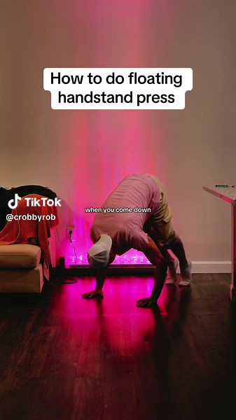 How to floating press to handstand. #press #handstand