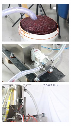 Hot Sauce Paste Sachets Filling Machine
