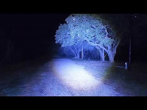 Infinity X1 7000 Demo at Night