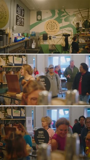 Stopped by River & Roots Market inside Main Street Market and tried their Japanese milk tea and hot chocolate… and yeah, it delivered. Rich, smooth, perfectly balanced—not overly sweet, not heavy—just thoughtful, high-quality comfort in a cup. You can taste the care in how it’s made. This place is more than great coffee. It’s a true downtown hub connecting local farms, fresh Red Stick Farmers Market goods, and people who actually care about quality. If you’re downtown Baton Rouge and want someth