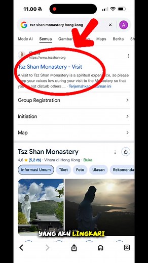 Cara booking tiket masuk ke Tsz Shan Monastery | Ajeng Suryaningtyas