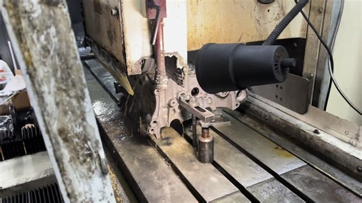 Cylinder head resurface. Usual work, regular routine day #cylinderhead #resurface #machineshop