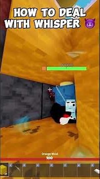 How To Deal With Whisper 😈 (Roblox Bedwars)