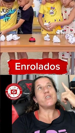 Cooperative activity using only paper #schoolphysicaleducation