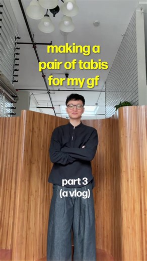 Making a Pair of Tabis: Step 3