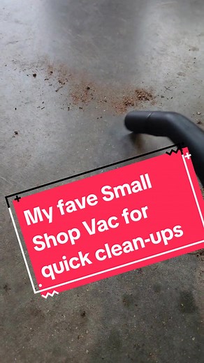 Don’t let its size fool you—this small shop vac packs a powerful punch! 🌪️ Perfect for quick cleanups around the house or in tight spaces. It's amazing what this little powerhouse can do! #ShopVac ##cleaningtips #tiktokshopmemorialday ay #ttsacl #TheDailyDIY