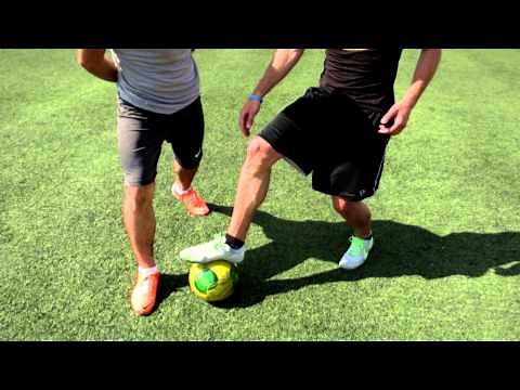 Pull back Tunnel/Nutmeg - Football/Soccer match Tricks and freestyle street Skills