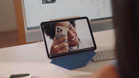 MOFT Dynamic Folio Case for iPad Pro 11-inch (M5 2025 / M4 2024), Slim Magnetic Stand Case with 20+ Viewing Angles, Auto Wake/Sleep, Ultra Thin, Cement x Sapphire