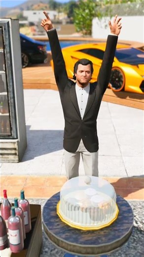 GTA 5 Emotional Scene | Michael’s Birthday with Franklin & Trevor #gta5