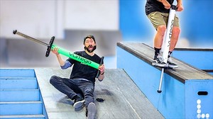 57K views · 464 reactions | The Braille Team Learns 5 Tricks from the World's Best Pogo Stickers! | BrailleSkateboarding | Facebook