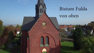 Mediathek Hessen - Das Bistum Fulda von oben: Kirche St. Peter in Hofgeismar