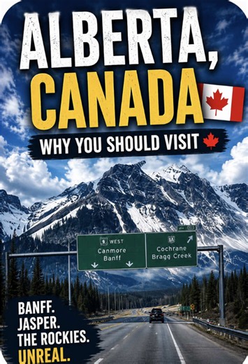 After sharing my trip through Banff, Jasper, the Canadian Rockies, frozen lakes, waterfalls, mountain roads and some of the most beautiful views I’ve ever seen, this is why Alberta should be on your bucket list. From Banff National Park and Lake Minnewanka to Jasper, the Rockies and those unreal Canadian road trip moments, Alberta is honestly one of the best places I’ve ever visited. Would you visit Alberta Canada? #albertacanada #banffcanada #jaspernationalpark #canadianrockies #canadatravel